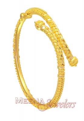 22K Gold Fligree Kada ( Kadas )