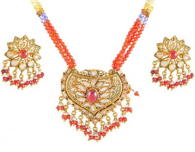 Antique Indian Pendant Set ( Antique Pendant Sets )