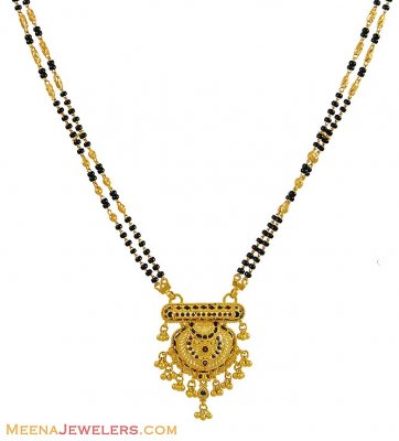 Gold 2 Tone Mangalsutra (22 Karat) ( MangalSutras )