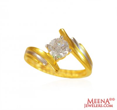 22K Gold Ladies Ring ( Ladies Signity Rings )