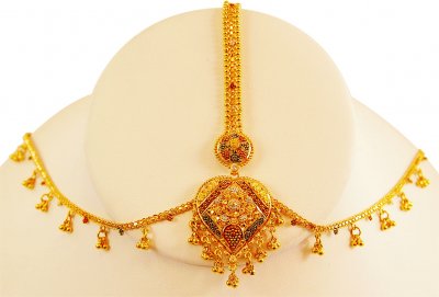 Matha Patti With Tikka 22K ( Gold Tikka )