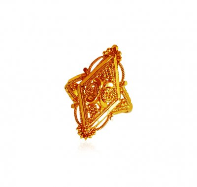 22kt Gold Baby Ring for Girls ( 22Kt Baby Rings )