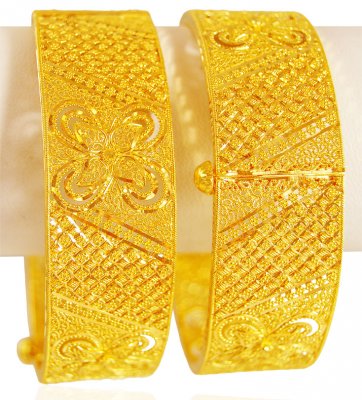 22 Karat Gold Kada (Pair) ( Kadas )