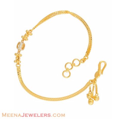 Gold 2 tone ladies bracelet ( Ladies Bracelets )