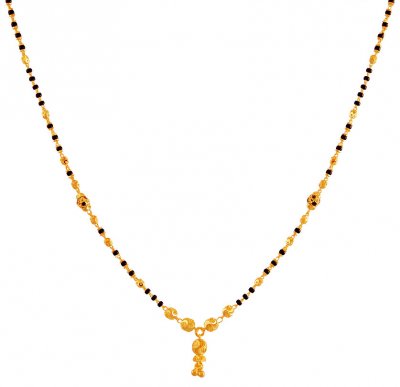 22k Gold Indian Design Mangalsutra ( MangalSutras )