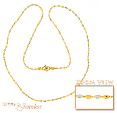 22 Kt Gold Fancy Chain ( 22Kt Gold Fancy Chains )