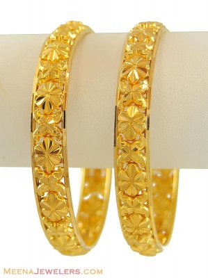 Fancy Gold Bangles (22K) ( Gold Bangles )