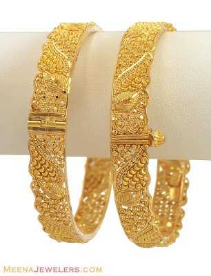 22Kt Gold Designer Kada (1 Pc only) ( Kadas )