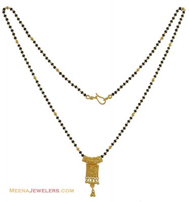 22k Gold Mangalsutra (18 Inch) ( MangalSutras )