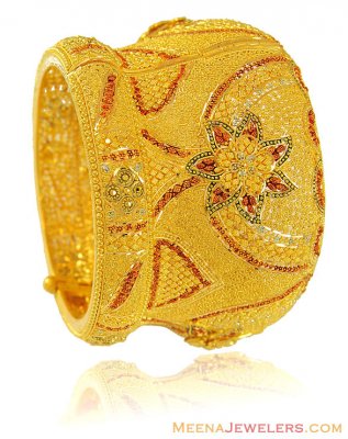 22K Gold Exquisite Bangle(Kada) ( Kadas )