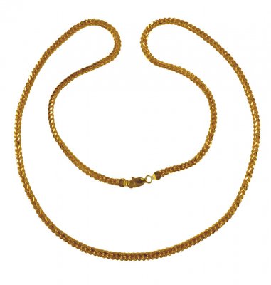 22Kt Gold Mens Chain  ( Men`s Gold Chains )