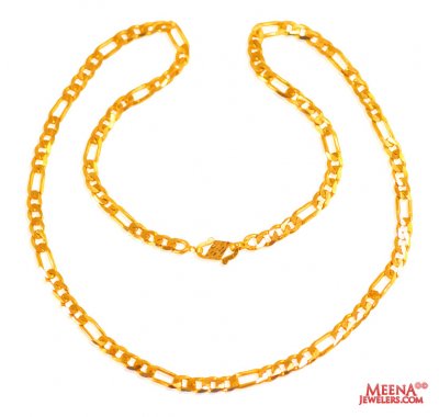 22 Karat Gold Chain 22 In ( Men`s Gold Chains )