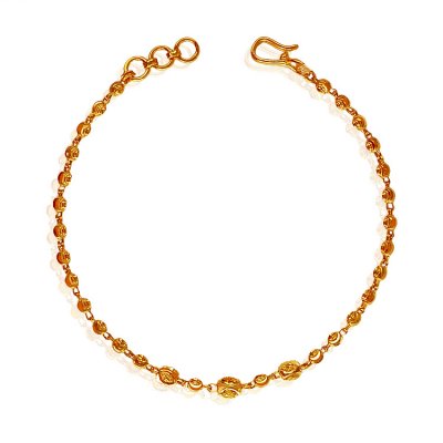 22Kt Gold Ladies Bracelet ( Ladies Bracelets )