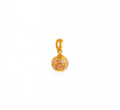 22K CZ Pendant ( Fancy Pendants )