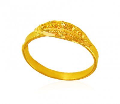 22kt Gold Baby Ring ( 22Kt Baby Rings )