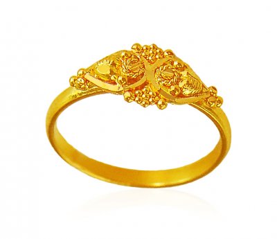 22K Gold Baby Ring ( 22Kt Baby Rings )