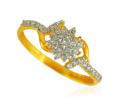 22K Gold Ladies Ring  ( Ladies Signity Rings )