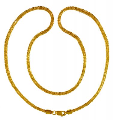 22K Gold Chain ( Plain Gold Chains )