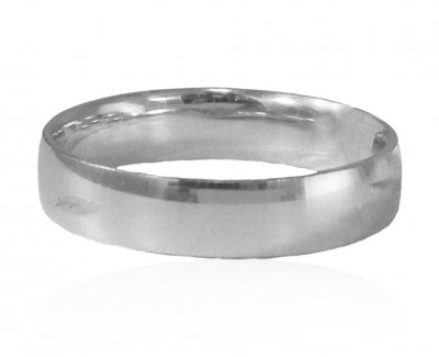 18Kt White Gold  Wedding Band ( Wedding Bands )