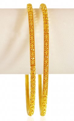 22KT Gold Filigree work ( Gold Bangles )