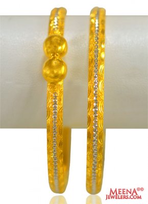 22 karat Gold Kada (2 PCS) ( Gold Bangles )