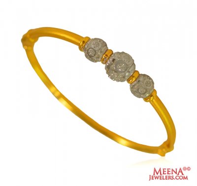 22 Kt Gold Two tone Kada ( Kadas )