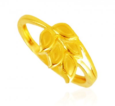 22K Gold Fancy Ring ( Ladies Gold Ring )