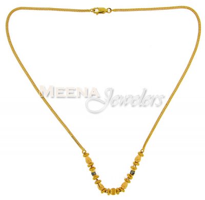 22Kt Gold Fancy Chain ( 22Kt Gold Fancy Chains )