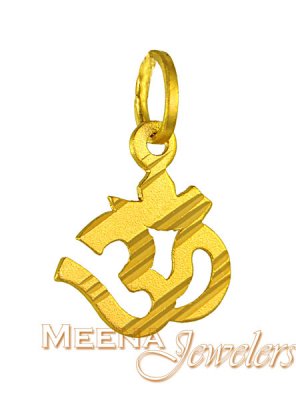 22Kt Om Pendant ( Om Pendants )