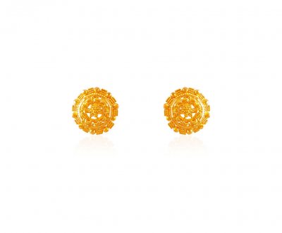 22k Fancy Round Gold Tops ( 22 Kt Gold Tops )