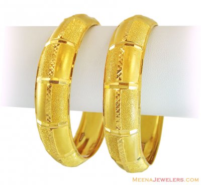 21k Gold  Kadas (2 Pcs) ( Kadas )