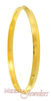 22K Punjabi Kada ( Mens Gold Kada )