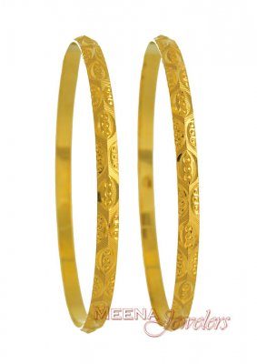 22Kt Gold Bangles ( Gold Bangles )