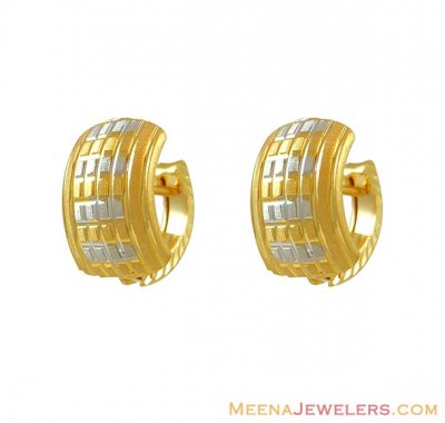 22k Designer Earrings(Clip Ons) ( Clip On Earrings )