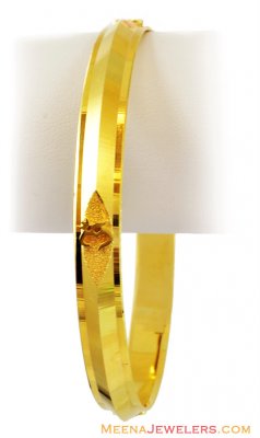 22k Gold Religious Om Kada ( Mens Gold Kada )