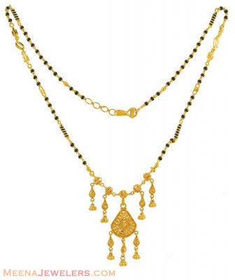 Gold Fancy Mangalsutra (18 Inch) ( MangalSutras )