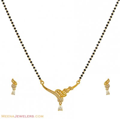 Signity Mangalsutra (22K Gold) ( Gold Mangalsutra Sets )