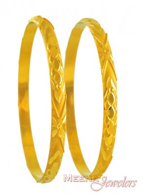 22Kt Gold Bangles ( Gold Bangles )