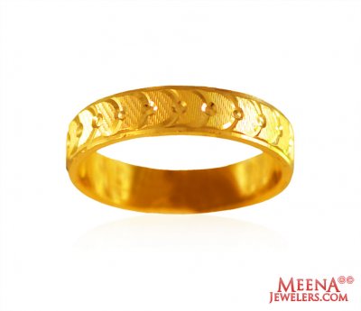 22 Karat Gold Band ( Wedding Bands )