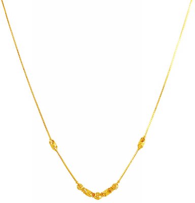22 karat Gold Balls chain  ( 22Kt Gold Fancy Chains )