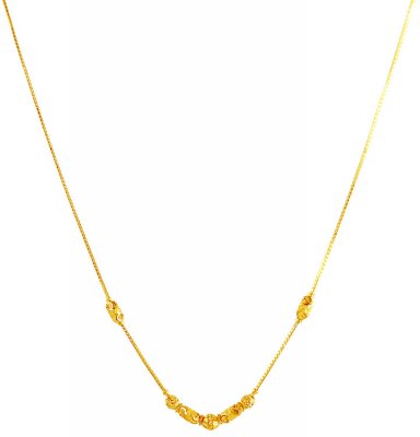 22 karat Gold Balls chain  ( 22Kt Gold Fancy Chains )