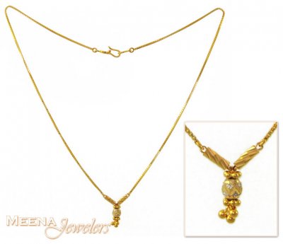 22Kt Gold Dokya Chains ( 22Kt Gold Fancy Chains )