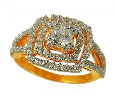 Designer 22K Gold Ring ( Ladies Signity Rings )