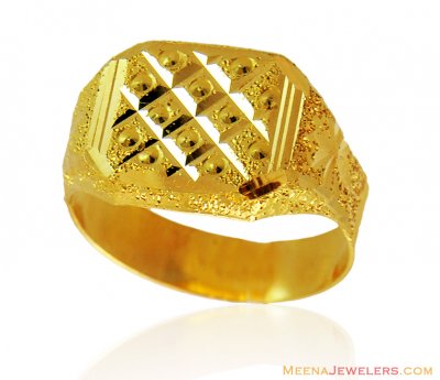 Mens Gold Ring 22 Karat ( Mens Gold Ring )