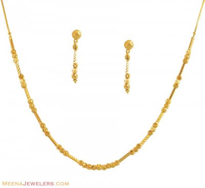 Light Necklace Set (22K gold) ( Light Sets )