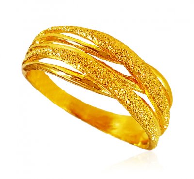 22kt Gold Ladies Fancy Ring ( Ladies Gold Ring )