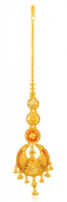 22Kt Gold Tikka for Ladies ( Gold Tikka )