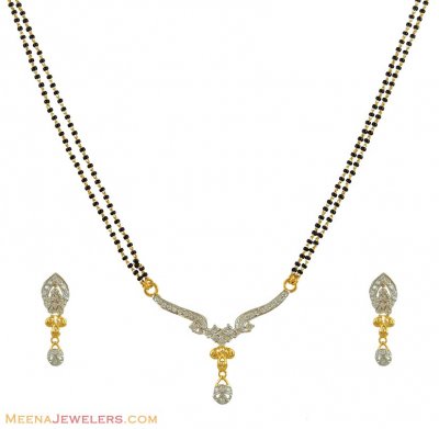 22k Signity Mangalsutra Set  ( Gold Mangalsutra Sets )