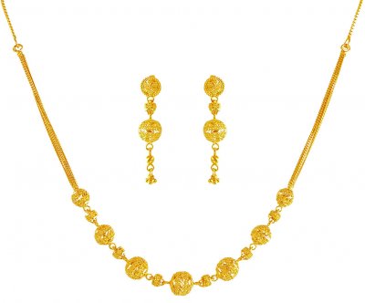 22K Gold Designer Set ( 22 Kt Gold Sets )