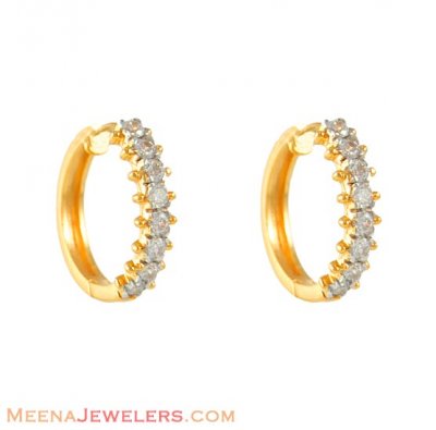 22Kt Gold Clip On Earrings ( Clip On Earrings )